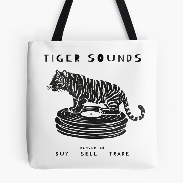 Item preview, Tiger Sounds – Vintage Record Store T-Shirt designed and sold by Klevertee.