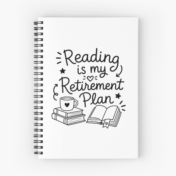 Item preview, Reading is my retirement plan designed and sold by gunaone-design.