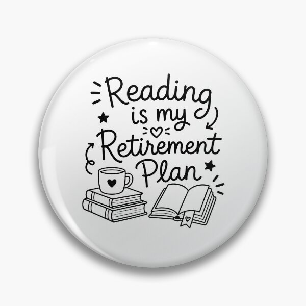 Item preview, Reading is my retirement plan designed and sold by gunaone-design.