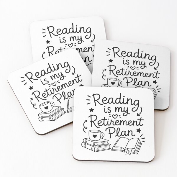 Item preview, Reading is my retirement plan designed and sold by gunaone-design.
