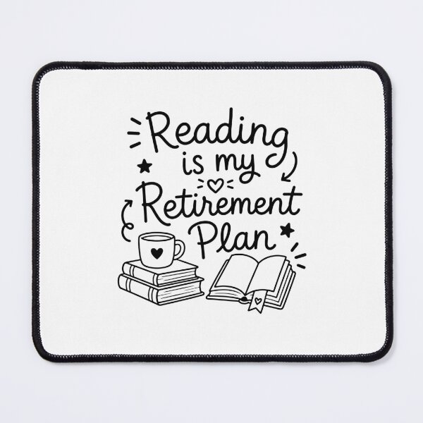Item preview, Reading is my retirement plan designed and sold by gunaone-design.