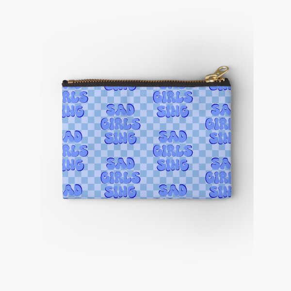 Item preview, Copy of Sad Girls Write (Blue Checkered) designed and sold by gennyevans.