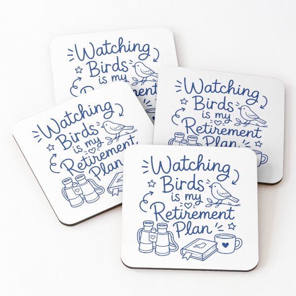Item preview, Watching Birds is my retirement plan designed and sold by gunaone-design.