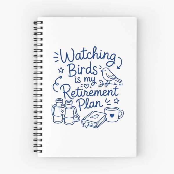 Item preview, Watching Birds is my retirement plan designed and sold by gunaone-design.