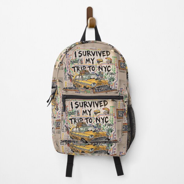 Item preview, I Survived My Trip to NYC T-Shirt Funny Survived My Trip to New York designed and sold by gear-posters.