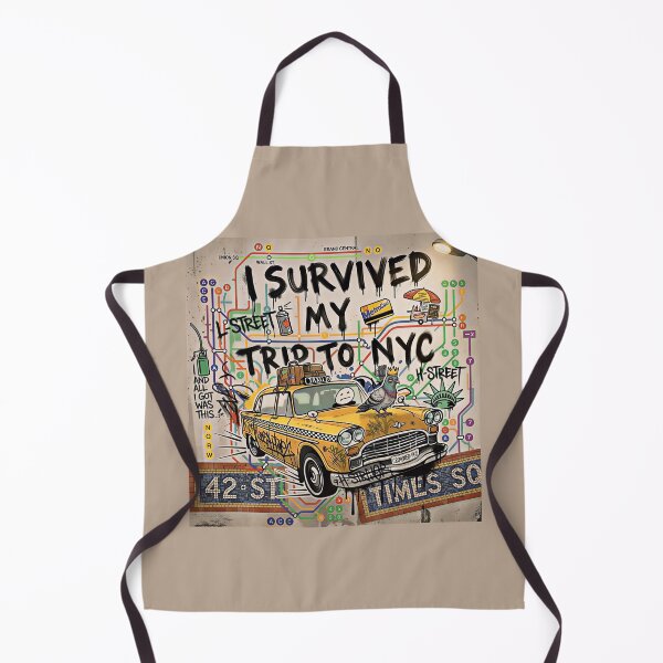 Item preview, I Survived My Trip to NYC T-Shirt Funny Survived My Trip to New York designed and sold by gear-posters.