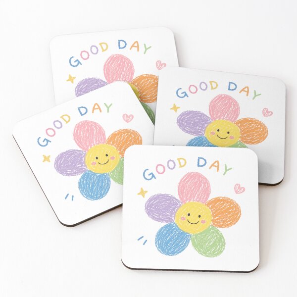 Item preview, Good Day Cute Smiling Crayon Flower designed and sold by 0606PM.