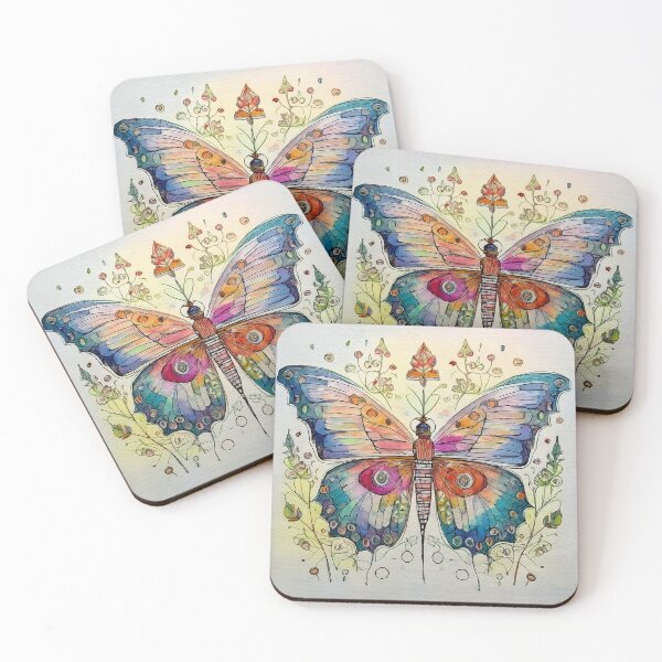 Item preview, Botanical Watercolor Butterfly designed and sold by zoliartdesign.