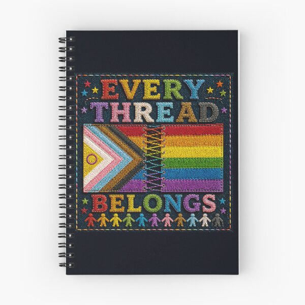 Item preview, ✂️ STITCHED TOGETHER COLLECTION ✂️- ❤️ - PRIDE UNITY - Every Thread Belongs designed and sold by WheelieGdArt.