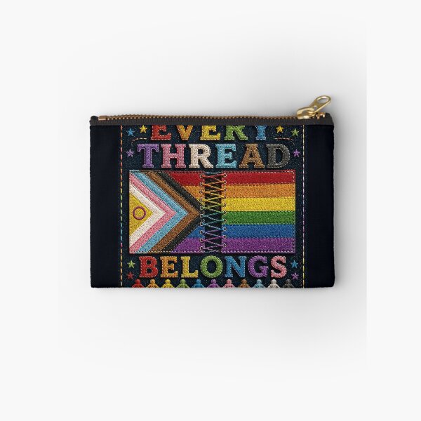 Item preview, ✂️ STITCHED TOGETHER COLLECTION ✂️- ❤️ - PRIDE UNITY - Every Thread Belongs designed and sold by WheelieGdArt.