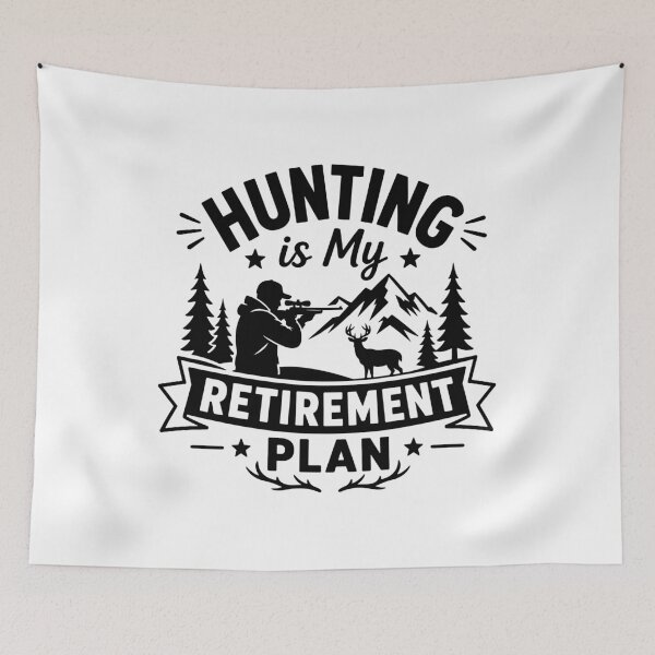 Item preview, Hunting Is My Retirement Plan designed and sold by gunaone-design.