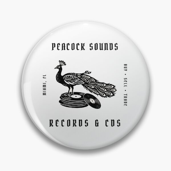 Item preview, Peacock Sounds – Vintage Record Store T-Shirt designed and sold by Klevertee.