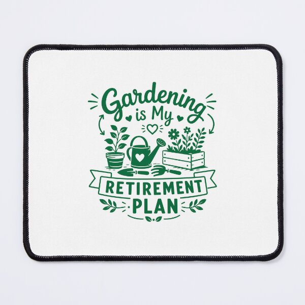 Item preview, Gardening is My Retirement Plan designed and sold by gunaone-design.