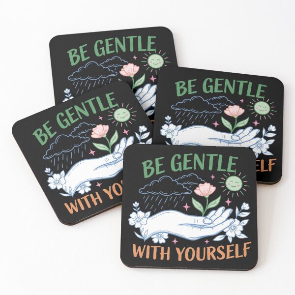 Item preview, Gentle Reminder with Hand and Flowers designed and sold by abieran.