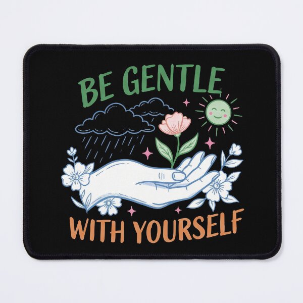 Item preview, Gentle Reminder with Hand and Flowers designed and sold by abieran.