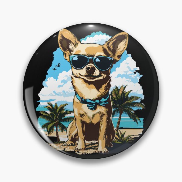 Item preview, Cool Chihuahua Beach Vibes designed and sold by ClubVacay.