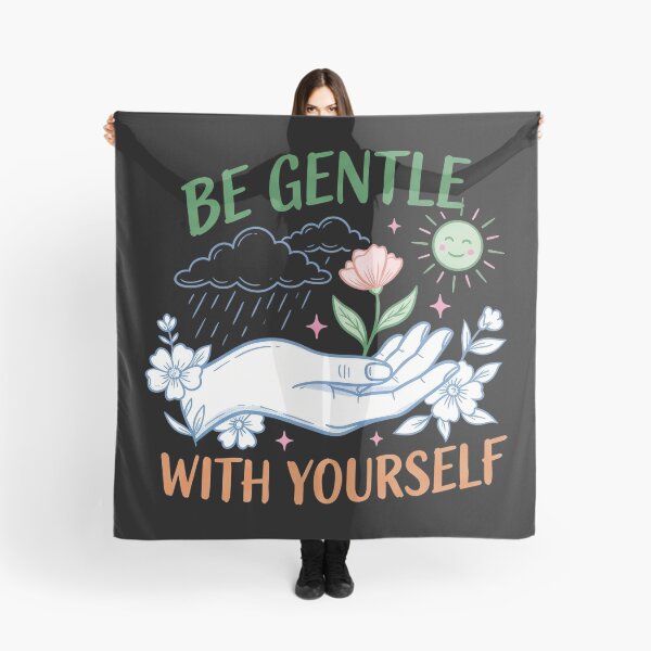 Item preview, Gentle Reminder with Hand and Flowers designed and sold by abieran.