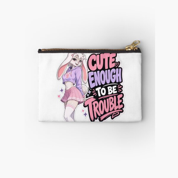 Item preview, Cute Enough To Be Trouble Bunny Girl designed and sold by Furrenzy.