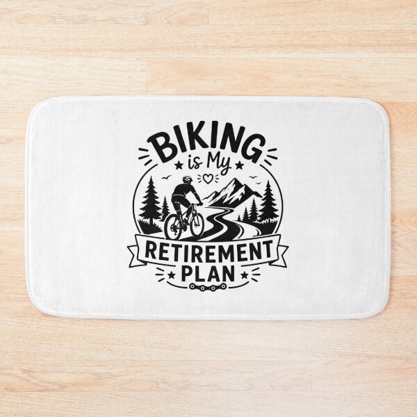 Item preview, Biking Is My Retirement Plan designed and sold by gunaone-design.