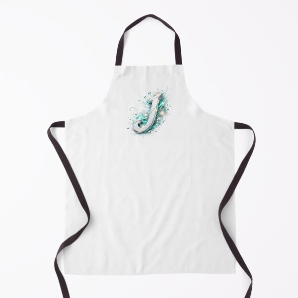 Item preview, Aetherbrush Manga Glyphs: The Mystic Silver Letter J designed and sold by BlissBlvdShop.
