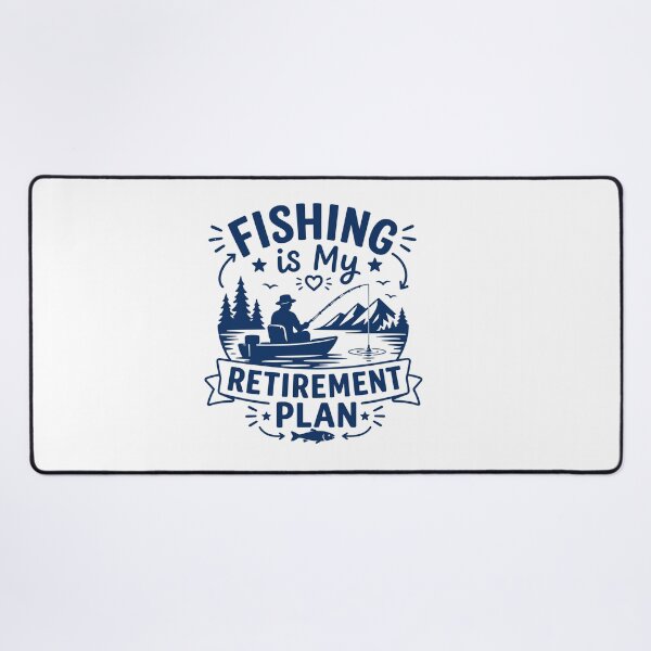 Item preview, Fishing Is My Retirement Plan designed and sold by gunaone-design.