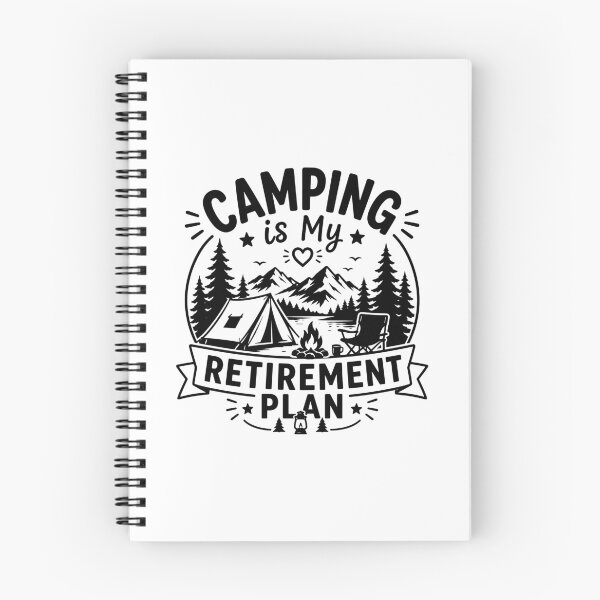 Item preview, Camping Is My Retirement Plan designed and sold by gunaone-design.