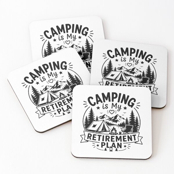 Item preview, Camping Is My Retirement Plan designed and sold by gunaone-design.