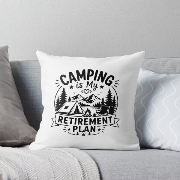 Item preview, Camping Is My Retirement Plan designed and sold by gunaone-design.