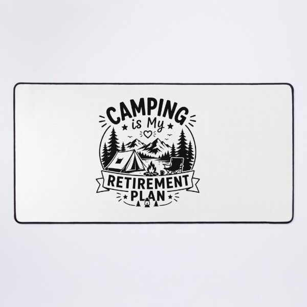 Item preview, Camping Is My Retirement Plan designed and sold by gunaone-design.