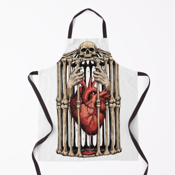 Item preview, Gothic Heart Cage with Top Gripping Hands designed and sold by Zacushi.