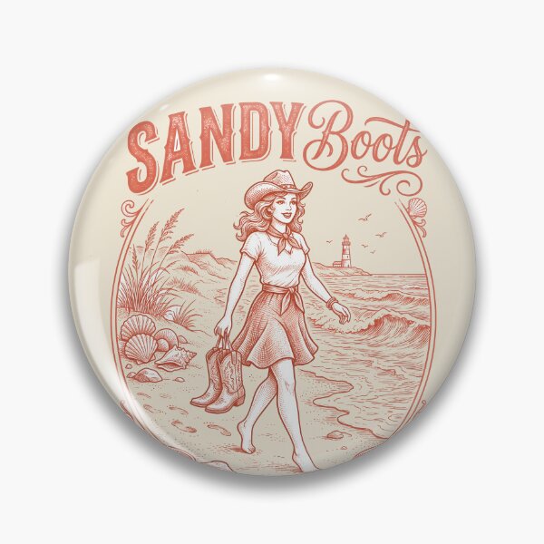 Item preview, Sandy Boots – Coastal Cowgirl Beach Design designed and sold by Sea Gem.