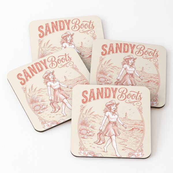 Item preview, Sandy Boots – Coastal Cowgirl Beach Design designed and sold by Sea Gem.