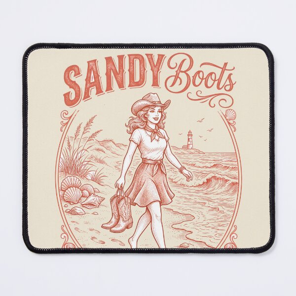 Item preview, Sandy Boots – Coastal Cowgirl Beach Design designed and sold by Sea Gem.
