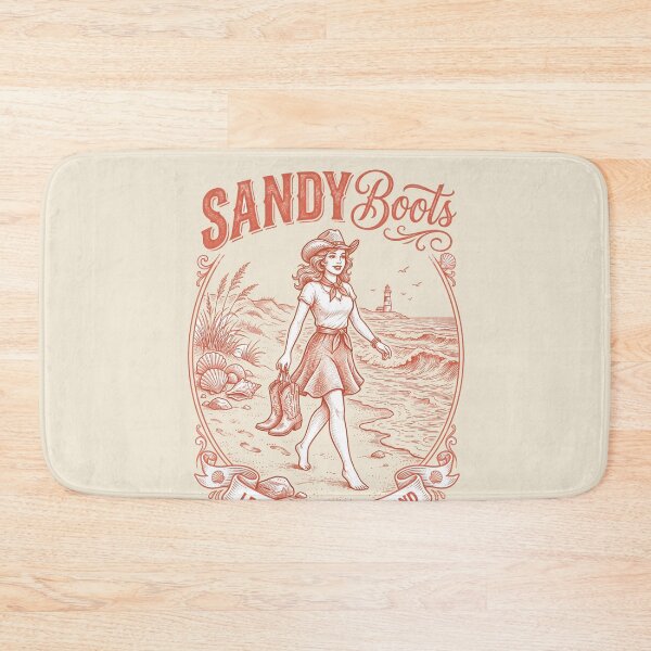 Item preview, Sandy Boots – Coastal Cowgirl Beach Design designed and sold by Sea Gem.