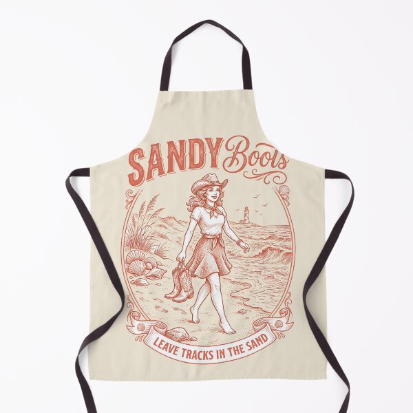 Item preview, Sandy Boots – Coastal Cowgirl Beach Design designed and sold by Sea Gem.