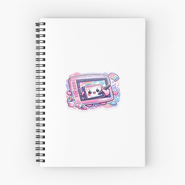 Item preview, Drawing Tablet Sticker Kawaii Artist Aesthetic for Digital Artists & Creators designed and sold by CutePrintCorner.