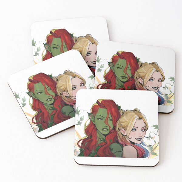 Item preview, Harley Quinn and poison ivy  designed and sold by Galaxydiamond.