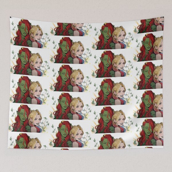Item preview, Harley Quinn and poison ivy  designed and sold by Galaxydiamond.