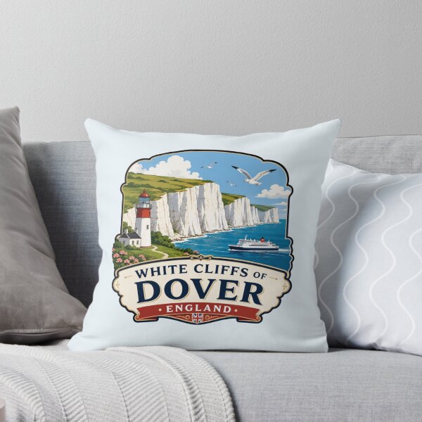 Item preview, White Cliffs of Dover - England Coastal designed and sold by Myra365Art.