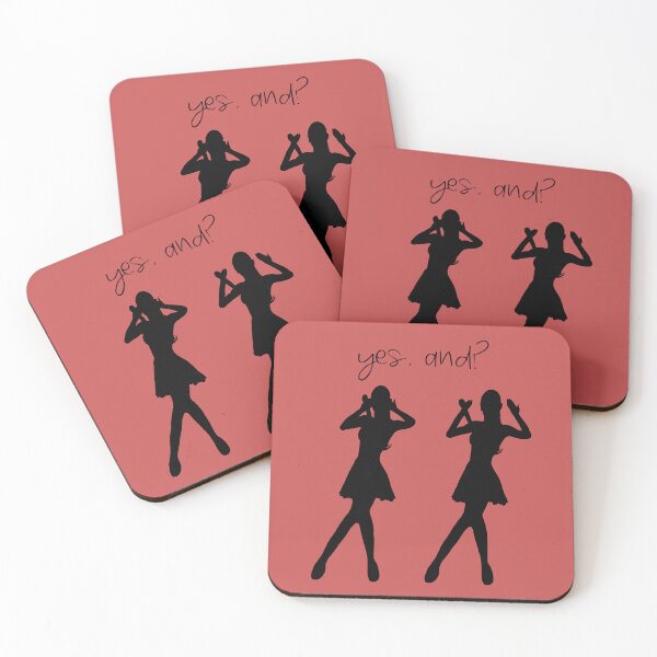 Item preview, silhouettes of “Yes, And?” from EST. 3/3 ver designed and sold by remylocks.