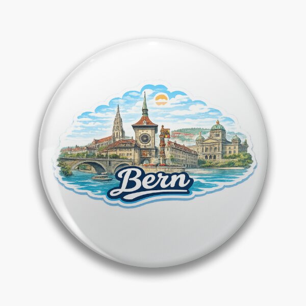Item preview, Bern Skyline designed and sold by GridiStudio.
