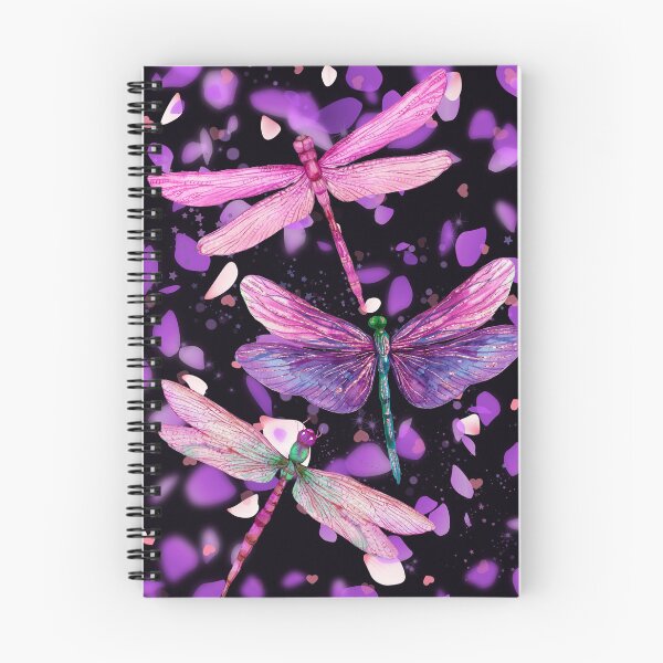 Item preview, Dragonfly and Petals designed and sold by MountainRoisin.