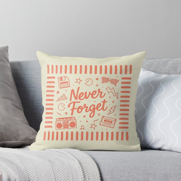 Item preview, Never Forget Retro Cozy Nostalgia Typography designed and sold by NosandEdgy.