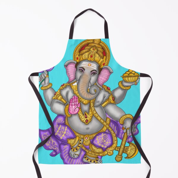 Item preview, Dancing Ganesha Artwork | Divine Ganpati Digital Illustration for Spiritual Art Lovers designed and sold by Harshit_Digital_Arts.