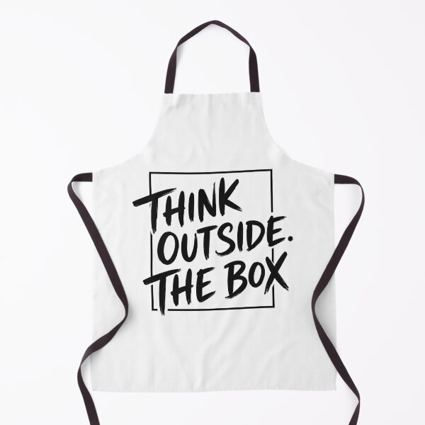 Item preview, Think Outside the Box Minimalist Typography designed and sold by SUreal Studio.
