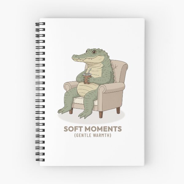 Item preview, Crocodile Drinking Mate Slow Living Vintage Aesthetic designed and sold by Cozy Vintage Animal.