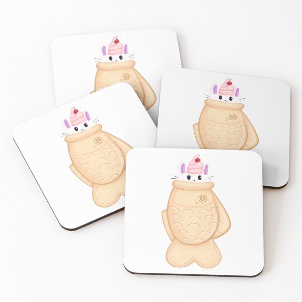 Item preview, Cute Bunny Taiyaki Illustration designed and sold by Spaced out studio.