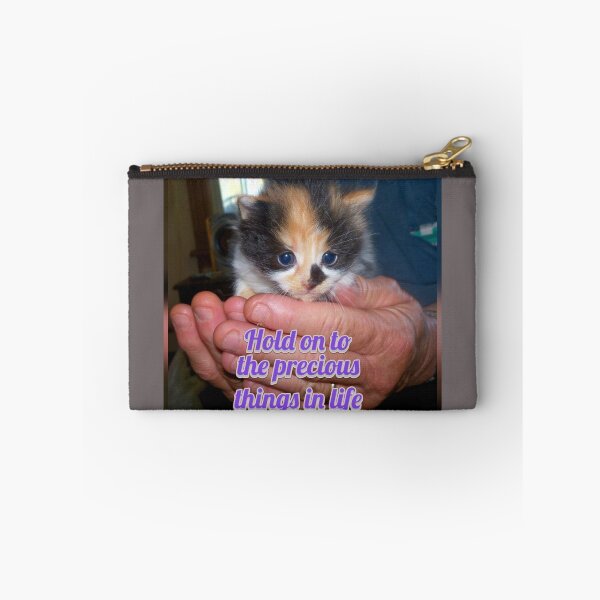 Item preview, Cute Calico Kitten Inspirational Cat Design designed and sold by Blackfire's Witchy Wonders.