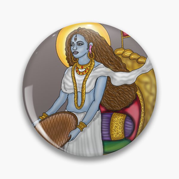 Item preview, Goddess Dhumavati Artwork | Mahavidya Divine Digital Painting | Sacred Hindu Goddess Illustration designed and sold by Harshit_Digital_Arts.