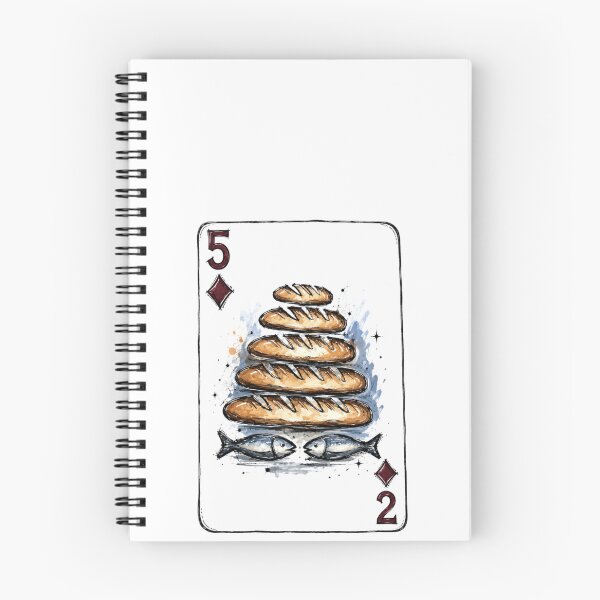 Item preview, Loaves and Fish Christian Playing Card designed and sold by Roniya George.